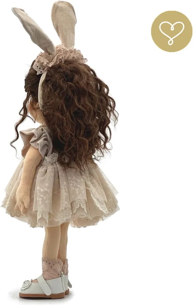 Bábika zajačik Beci  zberateľská séria - v predaji len do 20. apríla Varianta 2