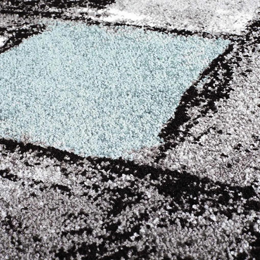 Dekorstudio Moderný koberec MODA SOFT sivo modrý 1135 Rozmer koberca: 80x300cm
