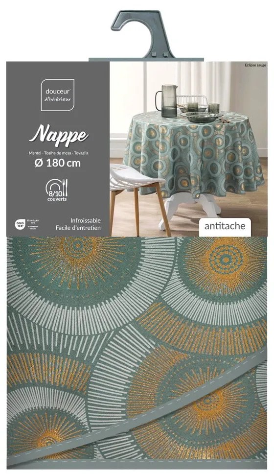 Obrus ø 180 cm Eclipse – douceur d'intérieur