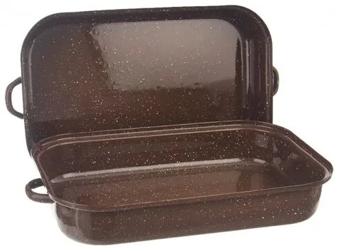 Orion Pekáč smalt BROWN, 28,5 x 18,5 cm, S