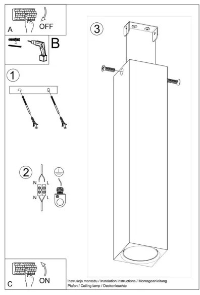 Sollux SL.1041 - Bodové svietidlo KEKE 1xGU10/40W/230V 30 cm dub