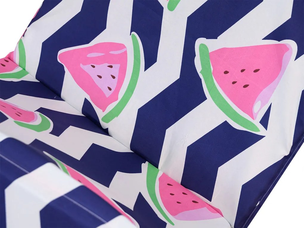 Plážové ležadlo JUICY MELON biele