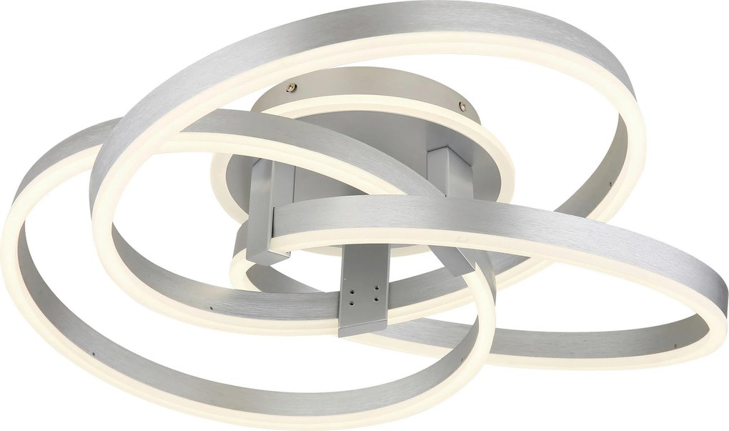 XXXLutz STROPNÉ LED SVIETIDLO, 60/57,5/20 cm - Interiérové svietidlá - 004558121801