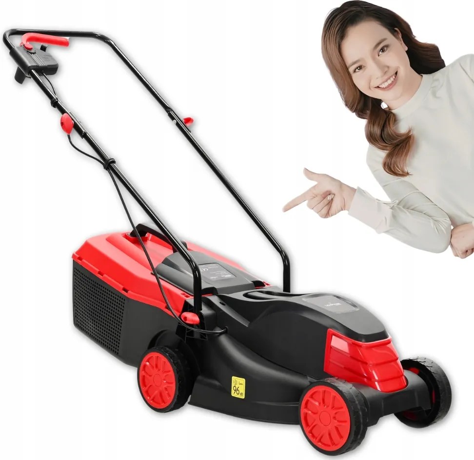 Elektrická Kosačka Na Trávu Tichá, Veľká, Výkonná S Reguláciou, Veľký Kôš 2000 W