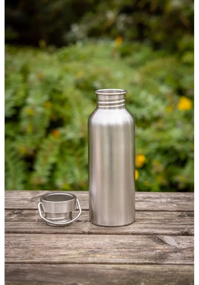 Antikoro fľaša v striebornej farbe 650 ml – Esschert Design