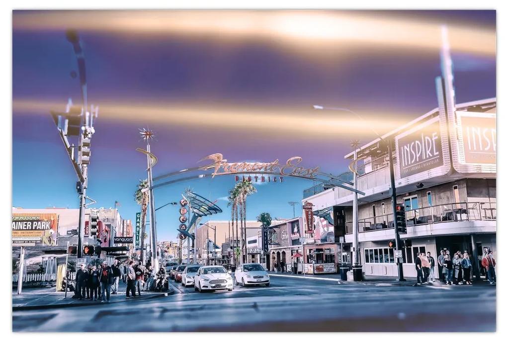 Obraz ulice v Las Vegas (90x60 cm)
