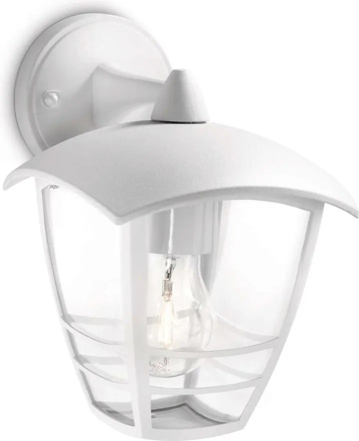 Philips 15381/31/16 - Vonkajšie nástenné svietidlo CREEK 1xE27/60W/230V IP44