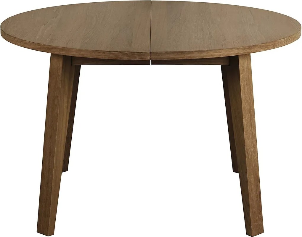 Kulatý jídelní stůl A-Line 120 cm dub kouřový