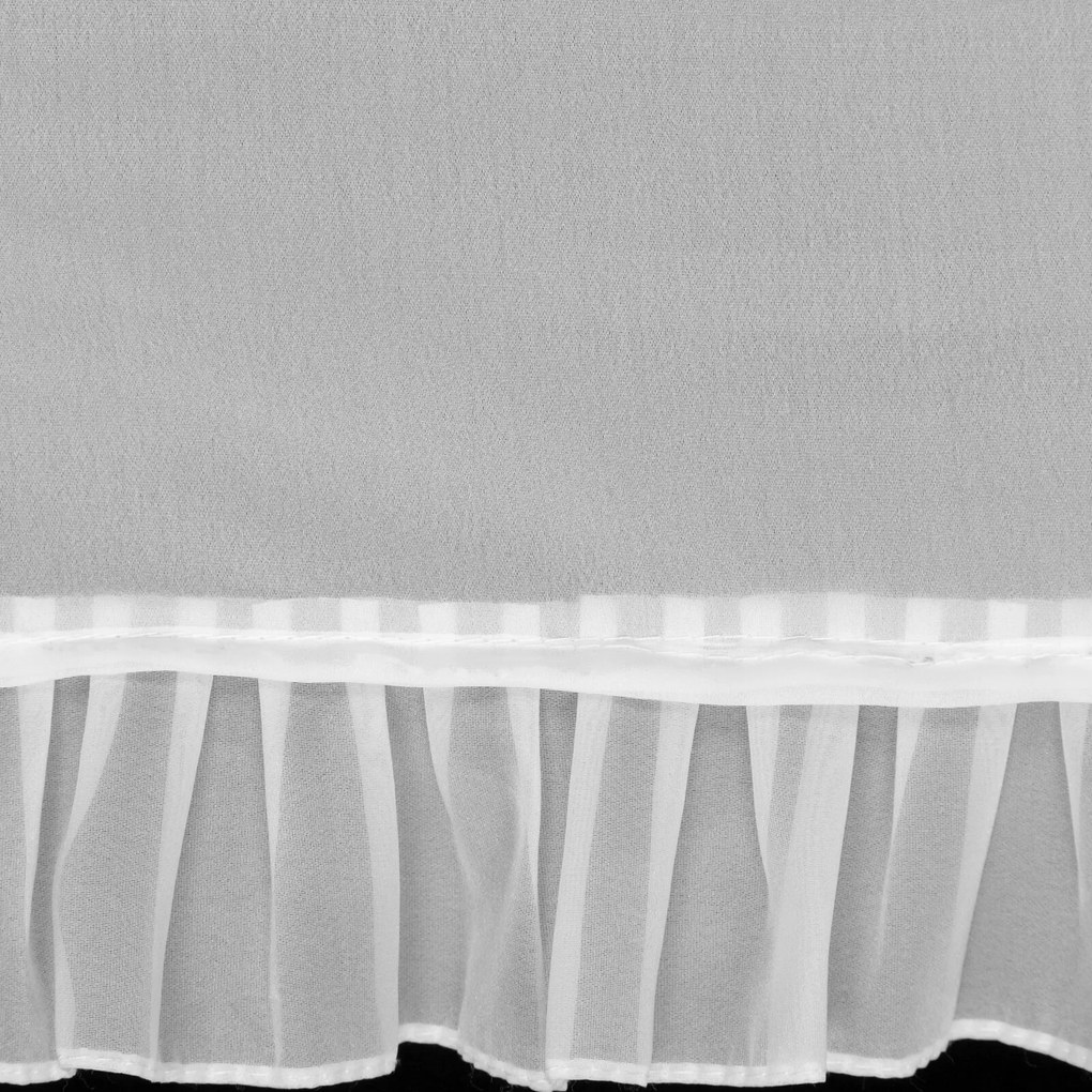 ZÁCLONA NA PÁSKE KAREN 140X270 CM BIELA