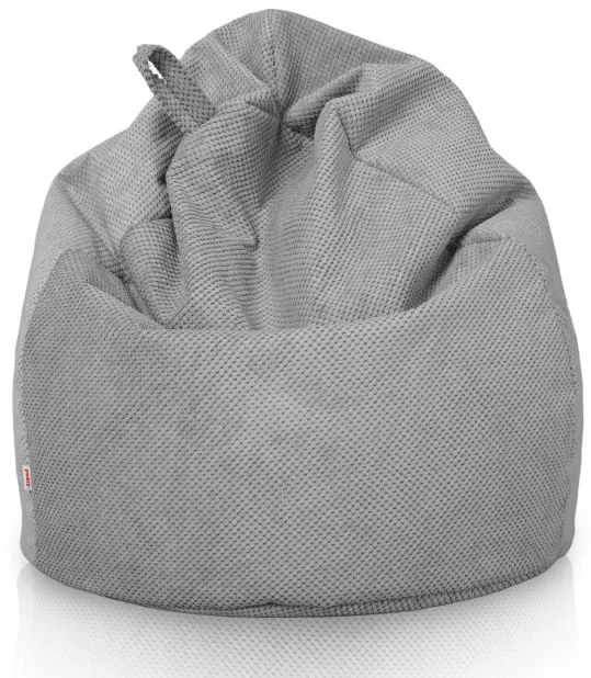 Sedací vak Dot svetlosivý