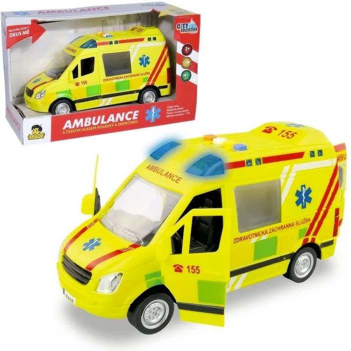 MaDe Auto Ambulancia 22cm