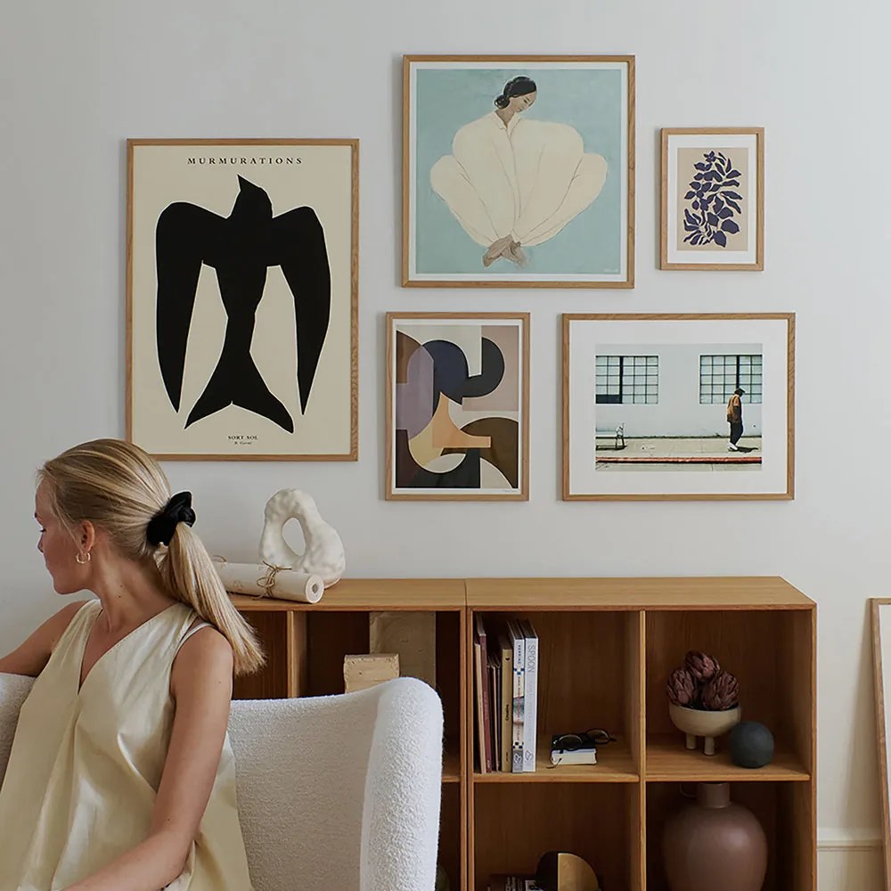 The Poster Club Plagát Meet Me At Jaurès by Sofia Lind 100x100cm