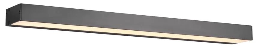 Matne čierne LED nástenné svietidlo (dĺžka 60 cm) Rocco - Trio