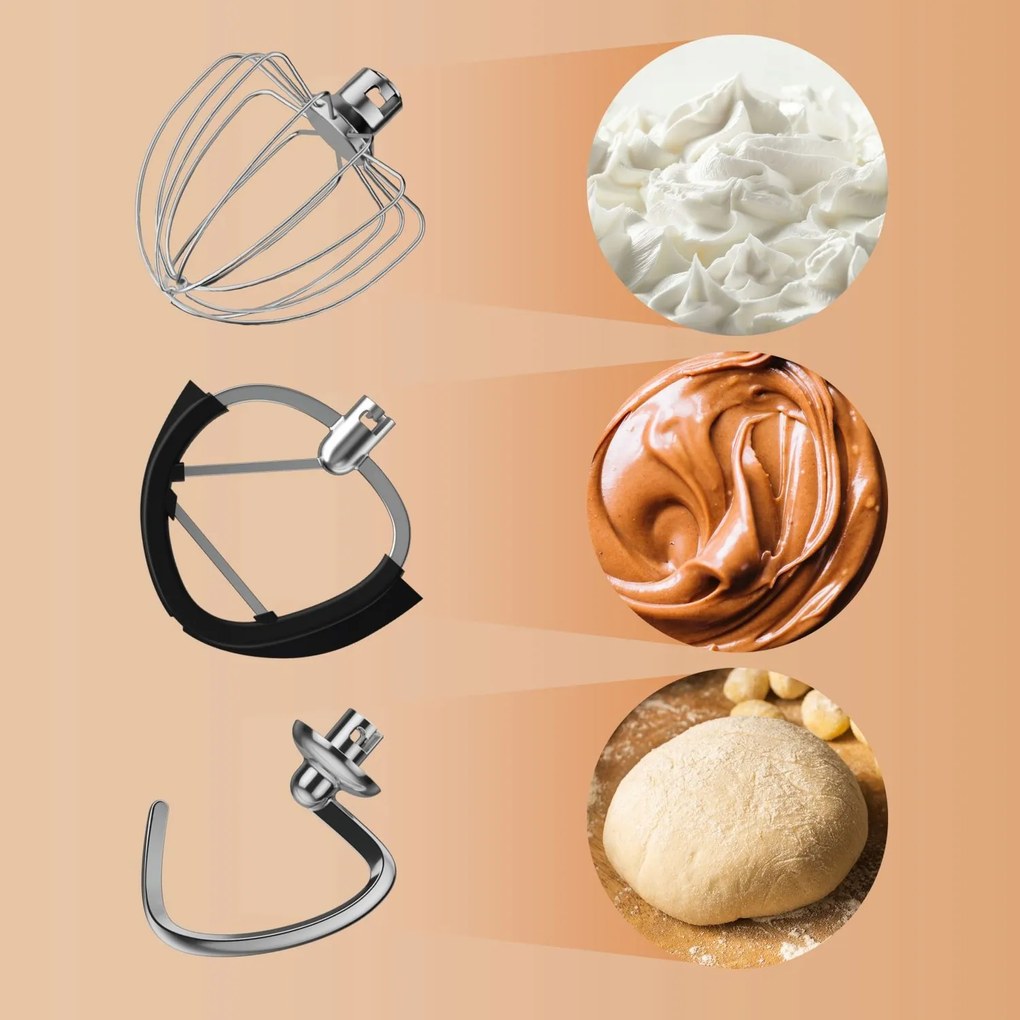 WEBBER Kuchynský robot Webber AURA SM15 - 5,2 l