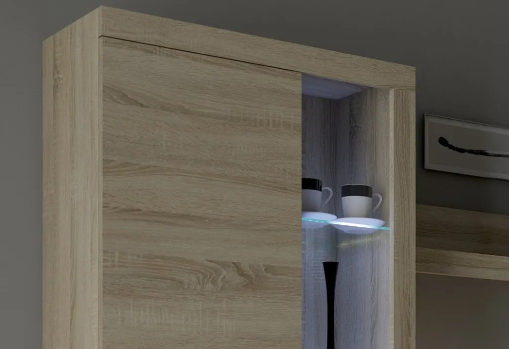 Obývacia stena Flamenco XL, dub sonoma