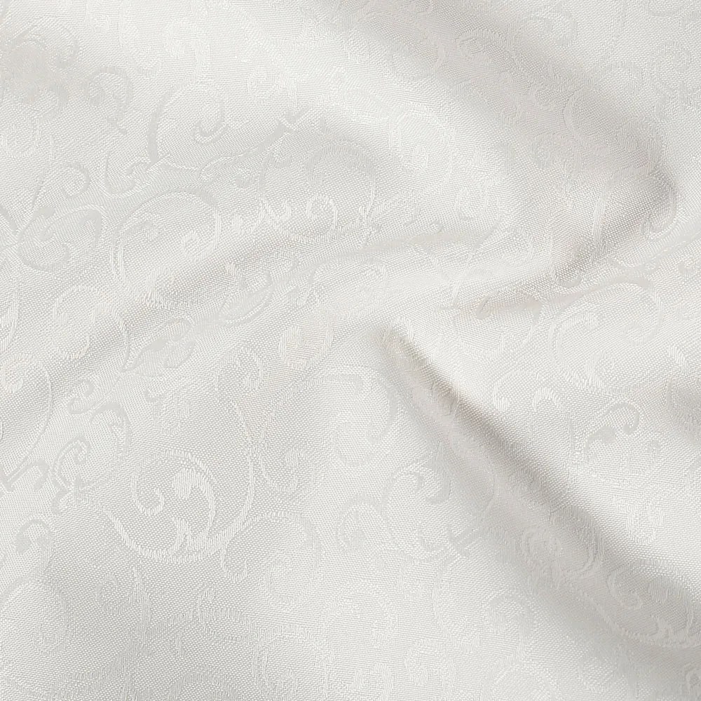 Biante Teflónový obdĺžnikový obrus TF-010 Ornamenty - smotanový 120x160 cm