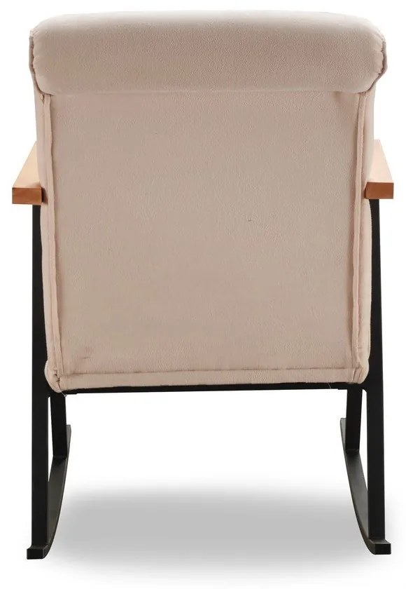Krémové kreslo Yoka – Artie