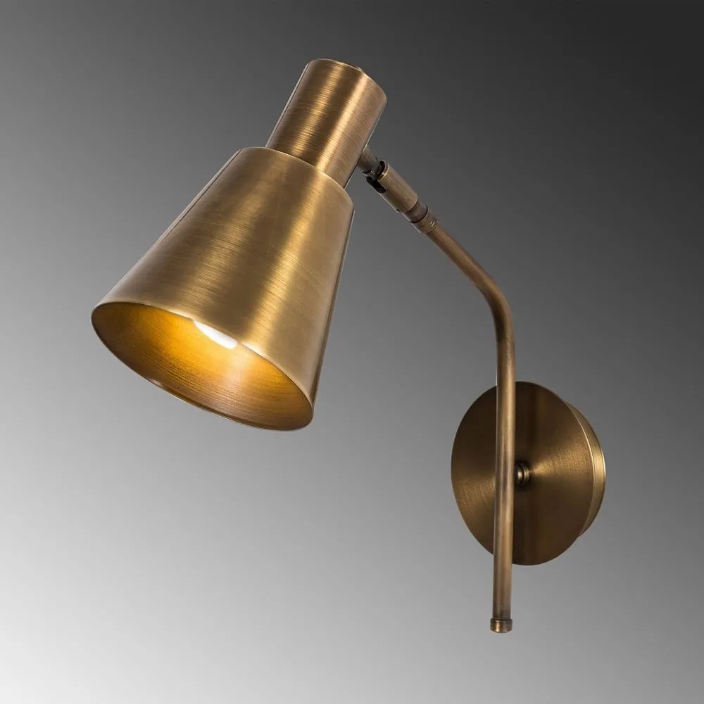 Nástenné svietidlo v bronzovej farbe ø 15 cm Sivani – Opviq lights