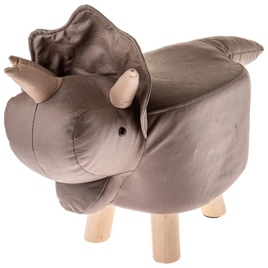 Sivobéžová detská stolička Rhino – Dakls