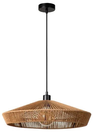 Lucide 10413/50/72 - Luster na lanku YUNKAI 1xE27/60W/230V pr. 50 cm hnedá