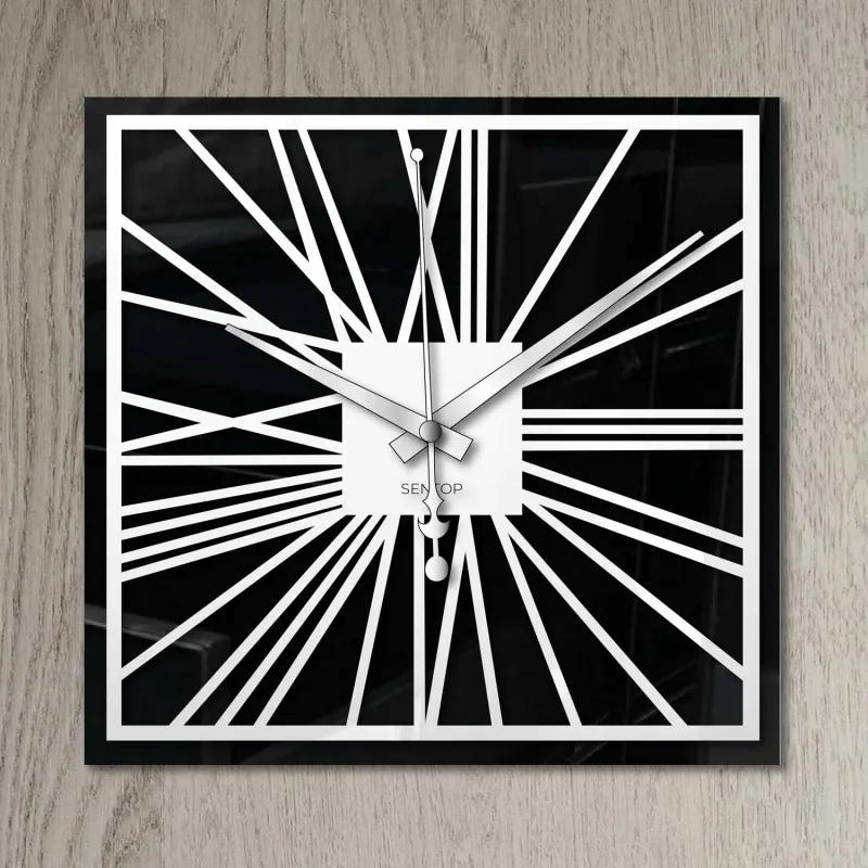 Nástenné hodiny z plexiskla - Sentop | X0112 | dvojvrstvové