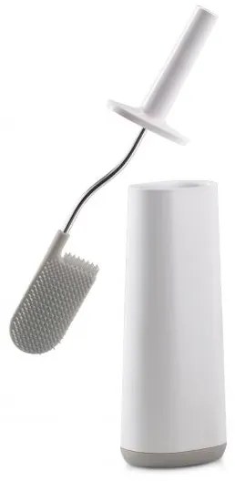 Inovatívna silikónová WC kefa Joseph Joseph Flex 70515 – biela / šedá