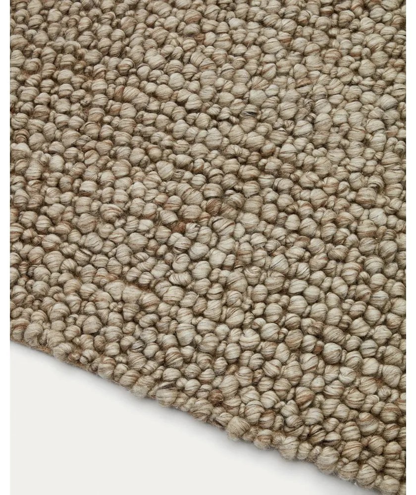 Béžový vlnený koberec 200x300 cm Lubrin – Kave Home