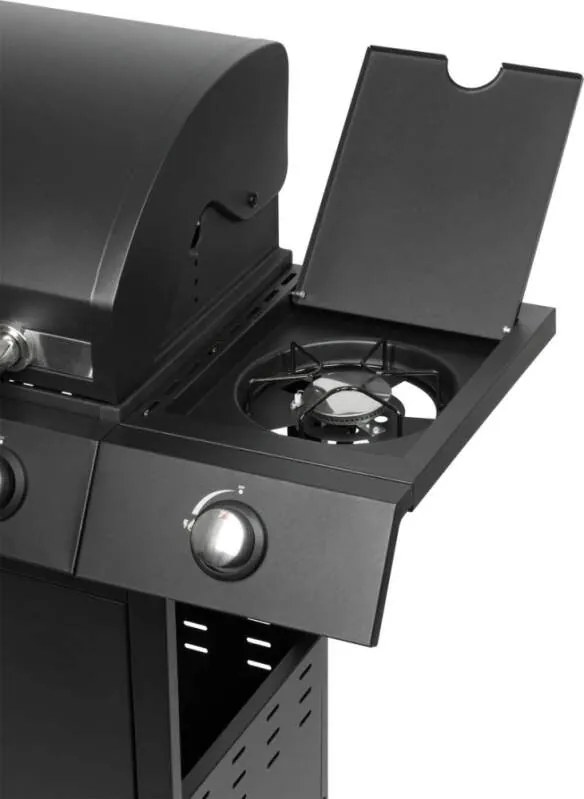 ST Záhradný plynový gril 4+1 horáky BBQ