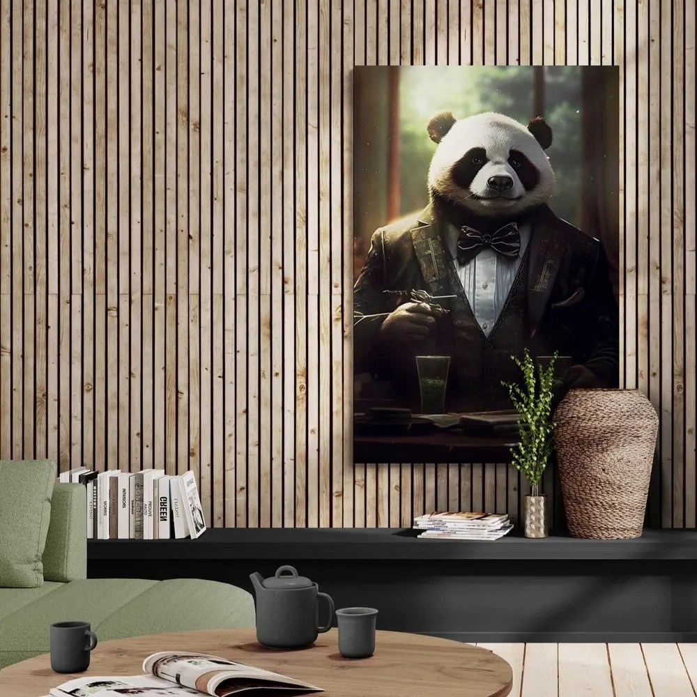 Obraz zvierací gangster panda