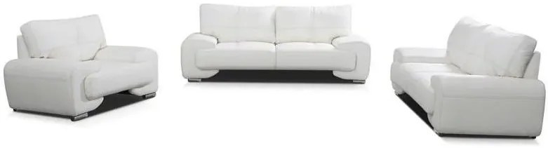 Sedacia súprava omega Lux 3+2+1, černá (Vega 99)