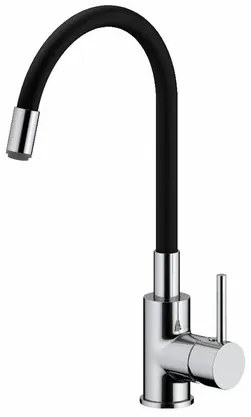 Ceramia S-Line Pro drezová batéria so silikónovým ramienkom čierna / chróm SIKOBSLPRO290C