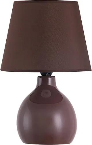 Rábalux Ingrid 4476 nočná stolová lampa  hnedý   keramika   E14 1x MAX 40W   IP20