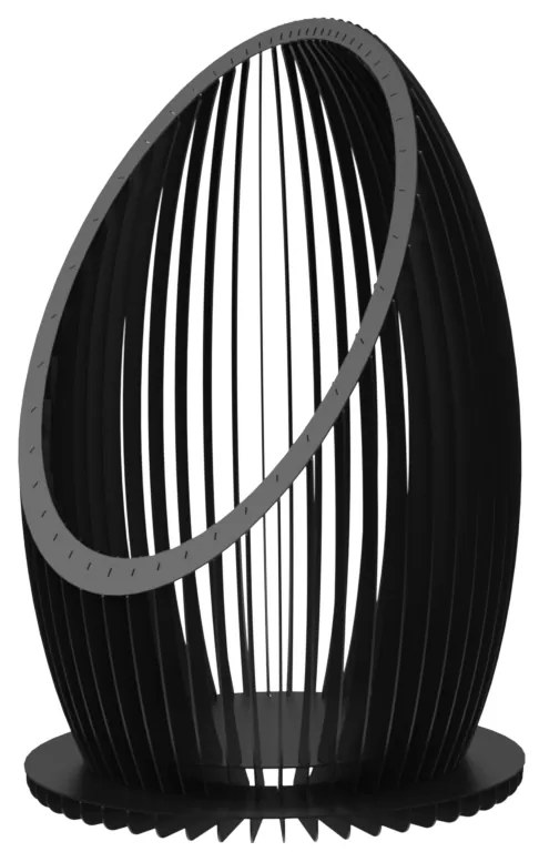 ZÁHRADNÉ OHNISKO VENITA ČIERNE 65 cm