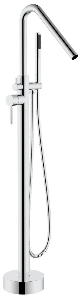 Rea Aras, voľne stojaca vaňová batéria h-1105, chrómová, REA-B2718