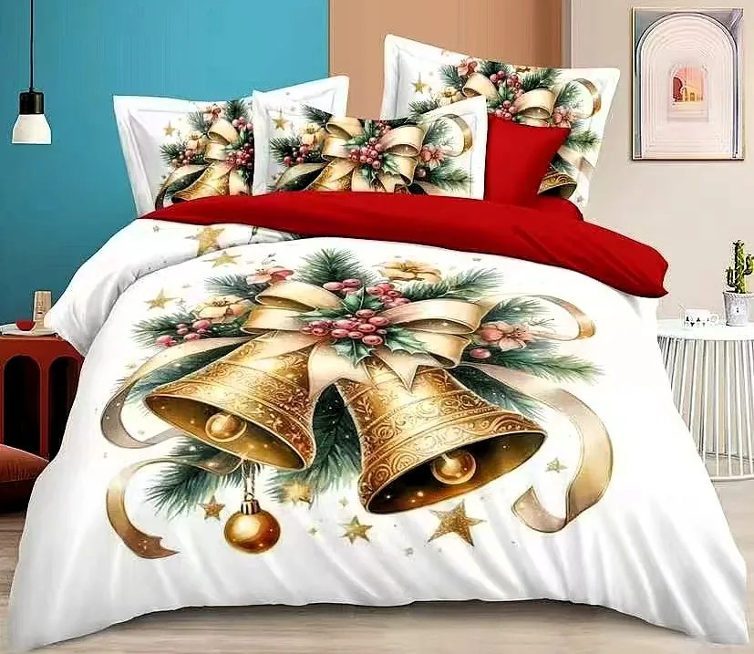 Obliečky Vianočný čas B Bavlna 7-dielna súprava