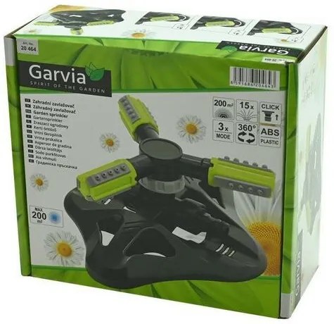 Kruhový záhradný zavlažovač Garvia, 3 ramená