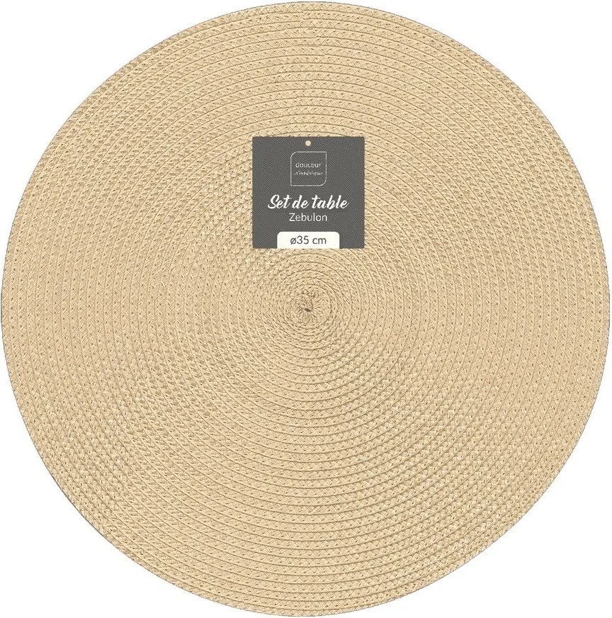Plastové prestieranie ø 35 cm Zebulon – douceur d'intérieur