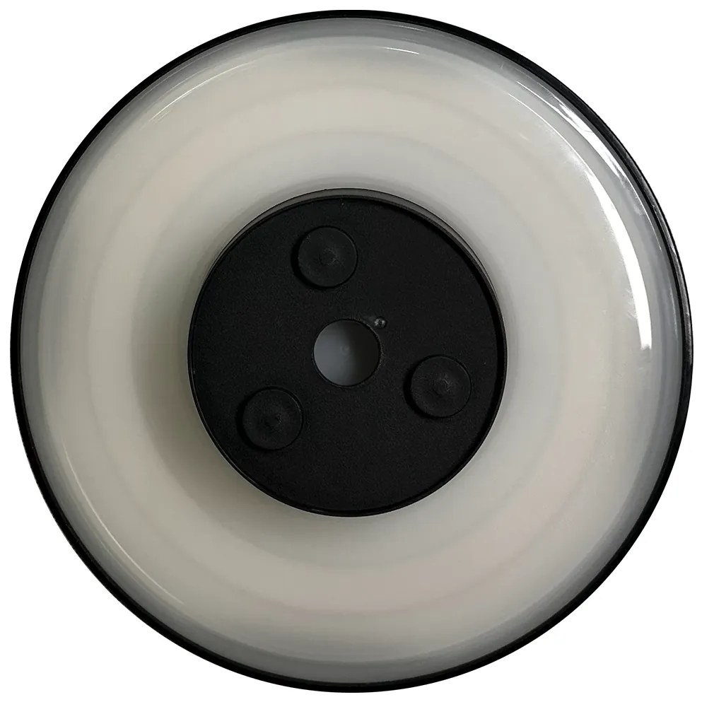 EUlight Exteriérové nástenné LED svietidlo Disk, 1x LED 15w, CCT, čierna