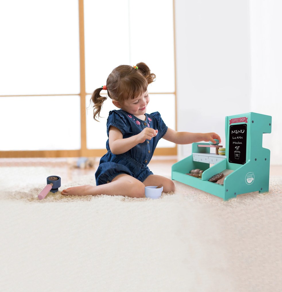 Drevená kuchyňa kaviareň cukráreň obchod ECOTOYS