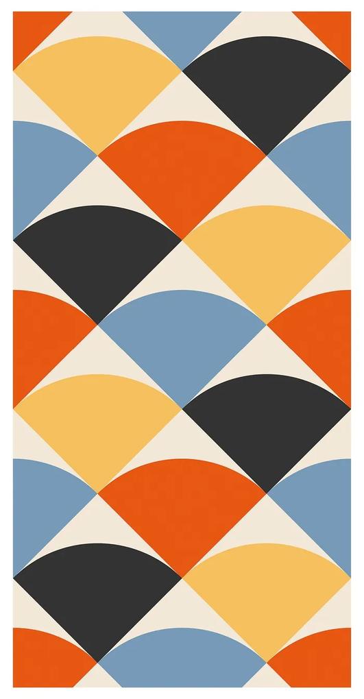 Tapeta - Farebná geometrická abstrakcia III.
