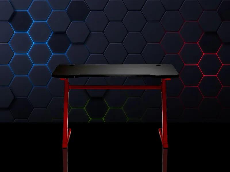 Počítačový herný stôl LED 80 cm G384
