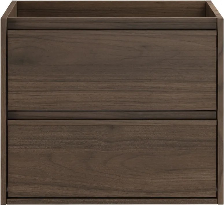 Závěsná skříňka pod umyvadlo Villa 60 cm ořech