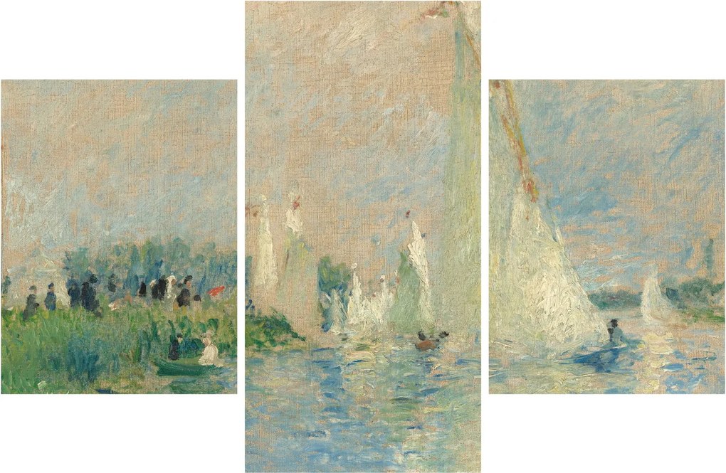 Obraz - Auguste Renoir, Regatta at Argenteuil, reprodukcia (90x60 cm)