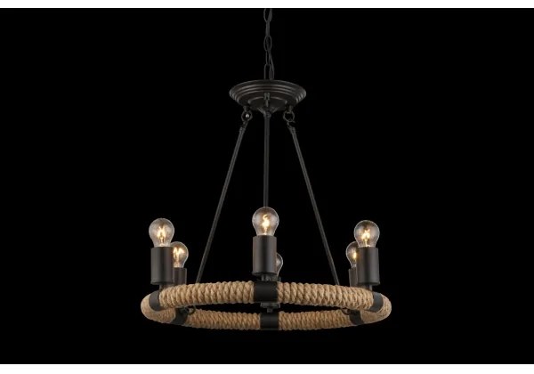 GLOBO 69029-6 - Luster na reťazi ULLEU 6xE27/40W/230V