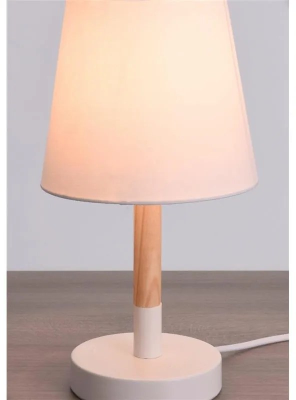 Stolná lampa s ružovým tienidlom 30,5 cm
