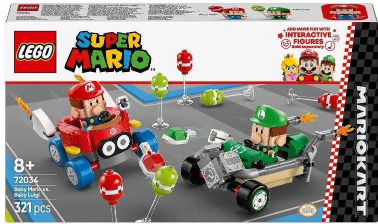 Lego® Super Mario 72034 Mario Kart™ – Baby Mario vs. Baby Luigi (100401229)