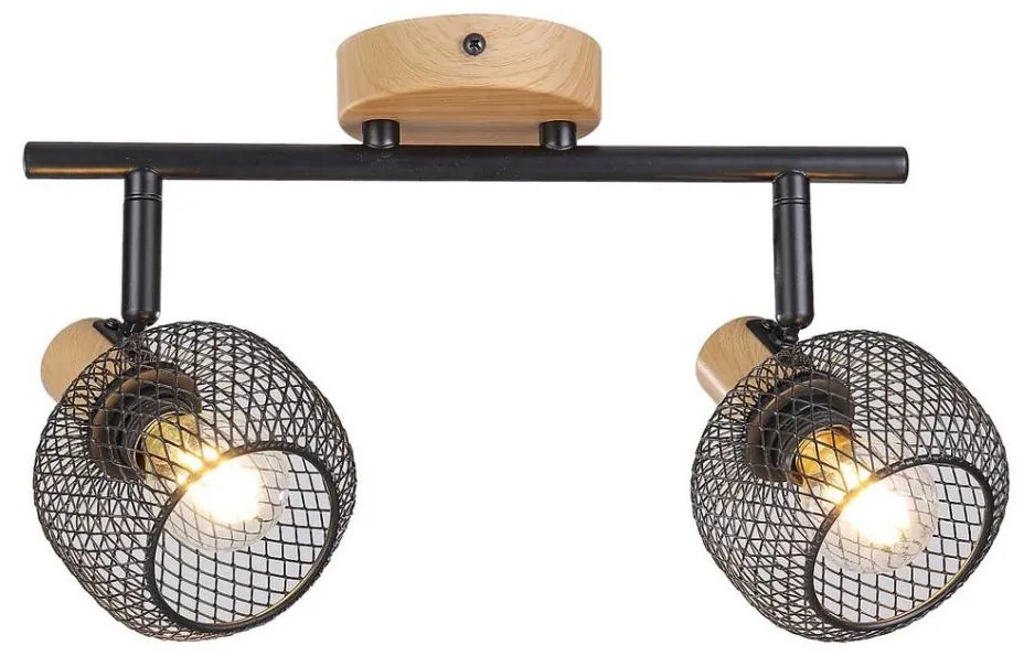 Rabalux 3128 - Bodové svietidlo GRENDEL 2xE14/40W/230V