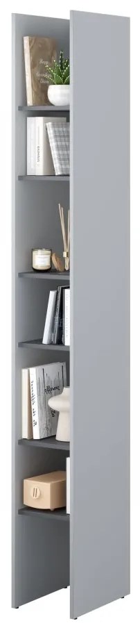 Regál Bed-Concept BC-24, Farby: dub artisan / čierna