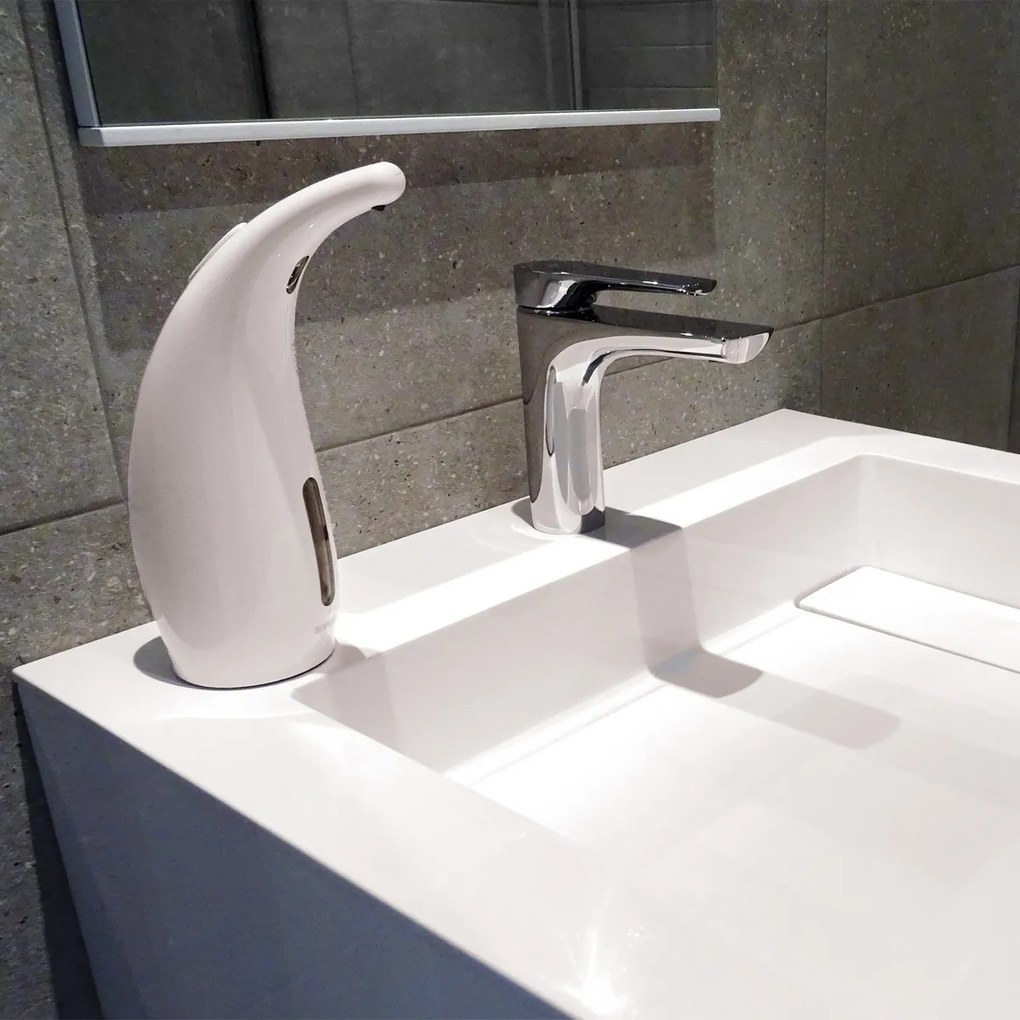 Spirella Bezdotykový dávkovač mydla Selma 300 ml, biela