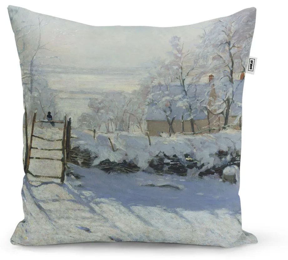 Sablio Vankúš Straka - Claude Monet - 40x40 cm